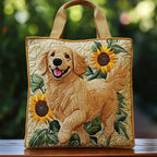 Håndlavet Totetaske – Golden Retriever
