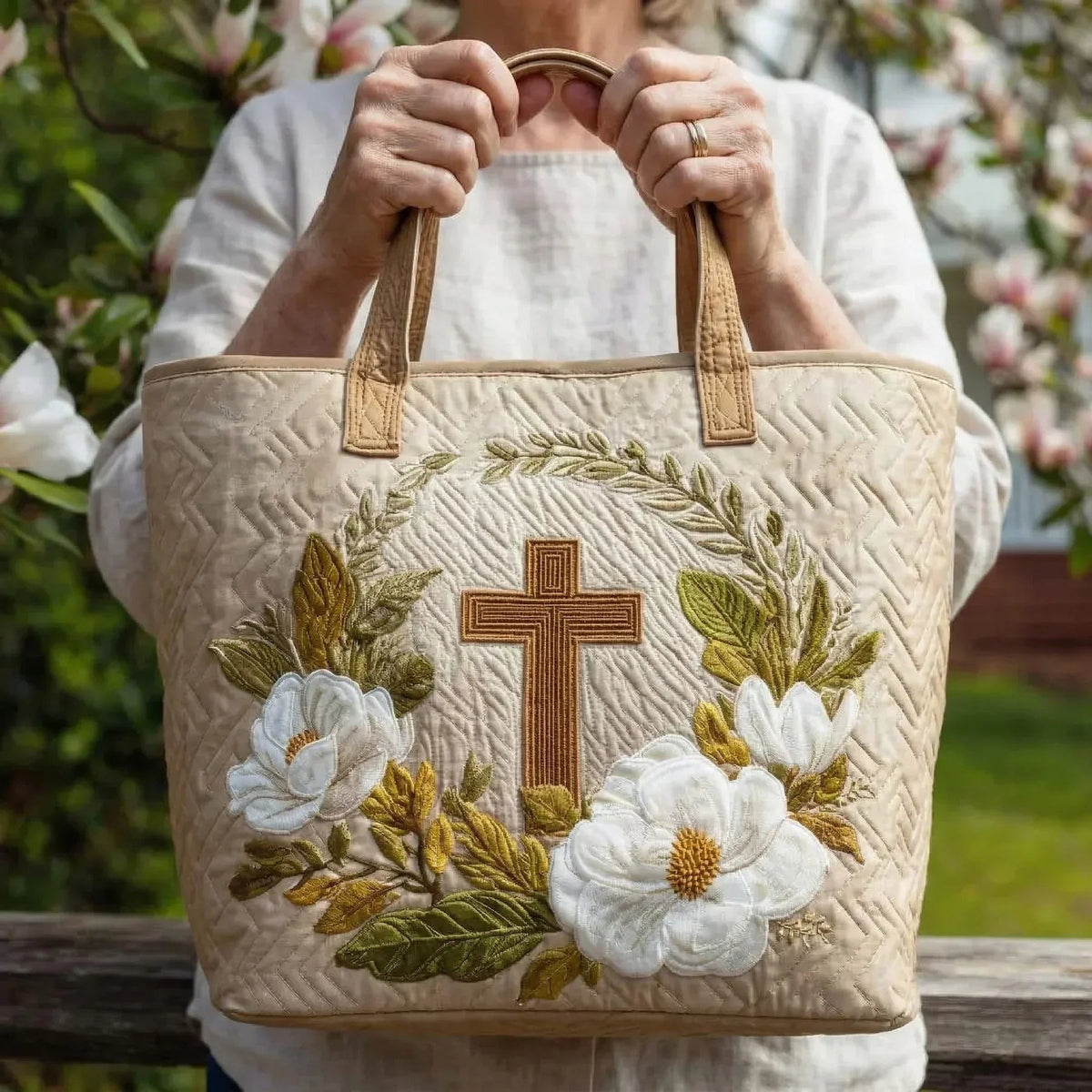 Håndlavet Totetaske – Sacred Cro