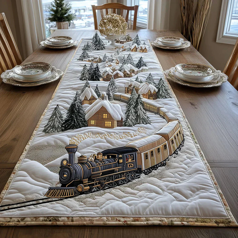 Quiltet Bordløber – Frost