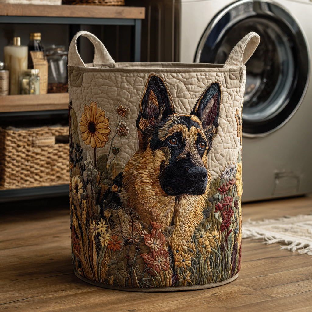 Vasketøjskurv – German Shepherd Meadow
