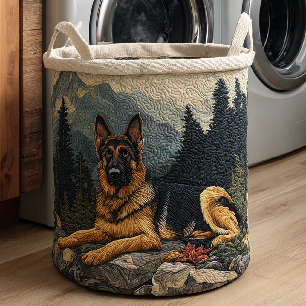 Vasketøjskurv – German Shepherd Mountain