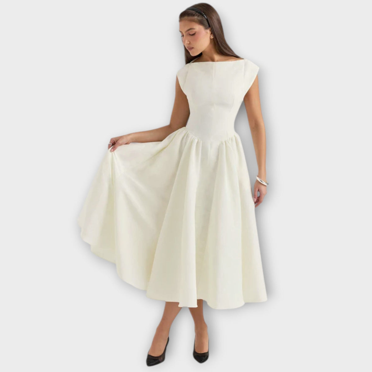 Victoria – Stilfuld midikjole