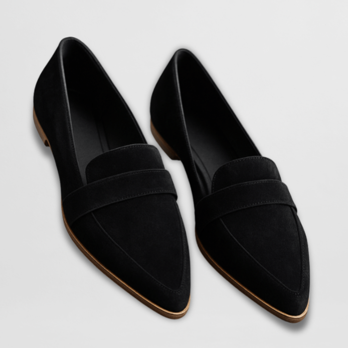 Julie | Loafers med leopardprint