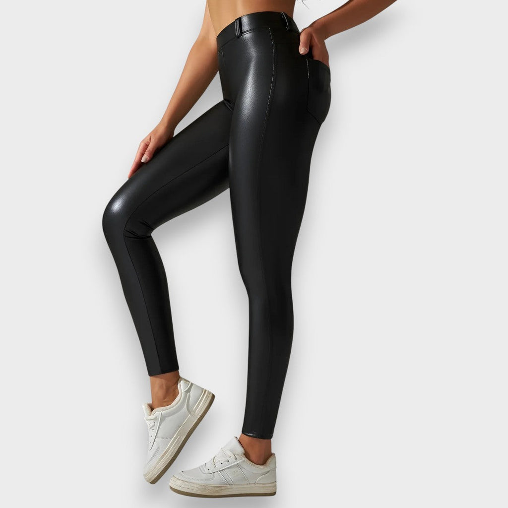 Alice | Formende tights i kunstlæder