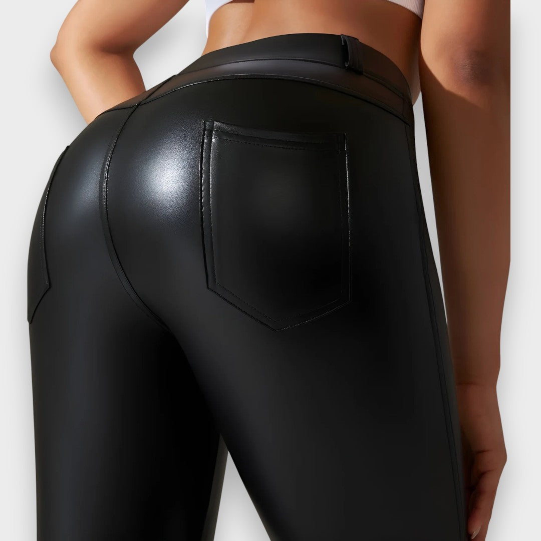 Alice | Formende tights i kunstlæder