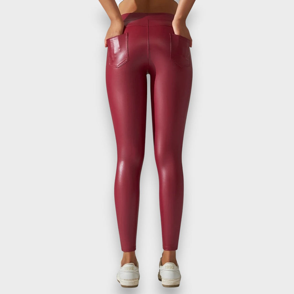 Alice | Formende tights i kunstlæder