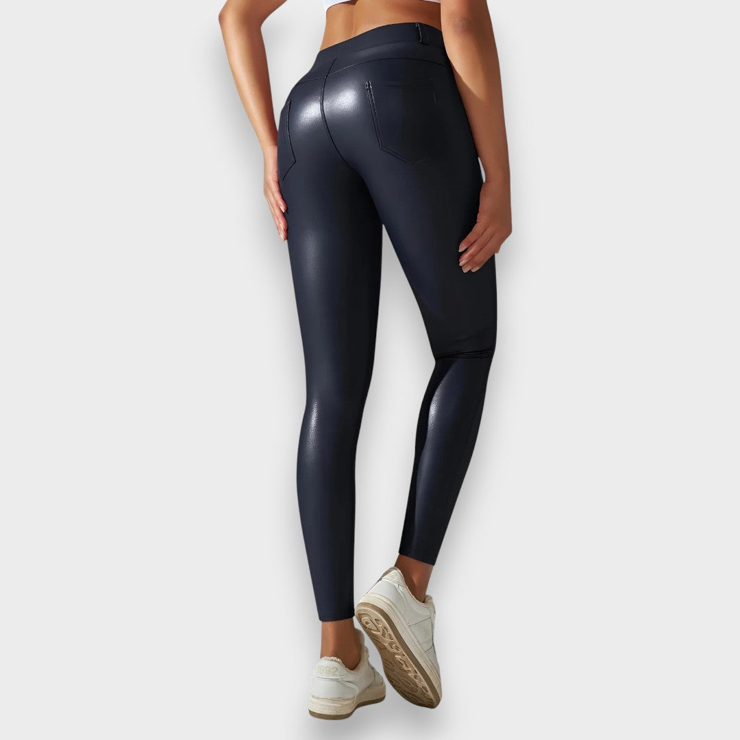 Alice | Formende tights i kunstlæder