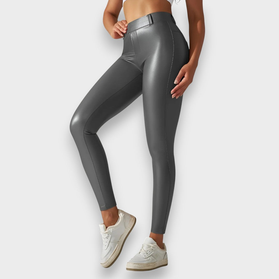 Alice | Formende tights i kunstlæder