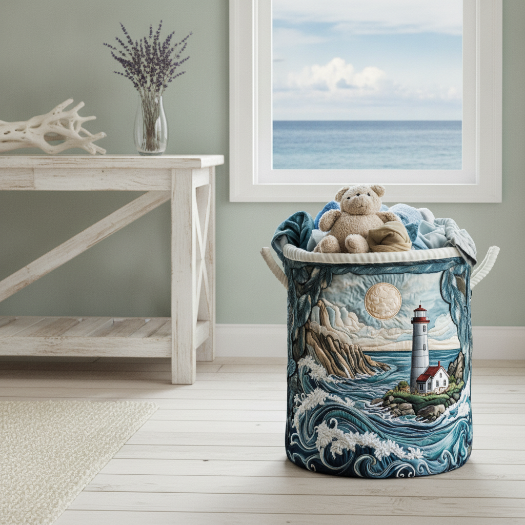 Vasketøjskurv – Lighthouse Bay Dream