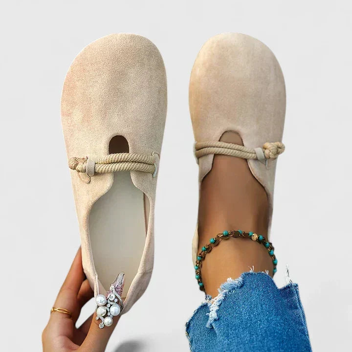 Lone | Komfortable loafers – Beige