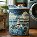 Vasketøjskurv – Nautical Glow
