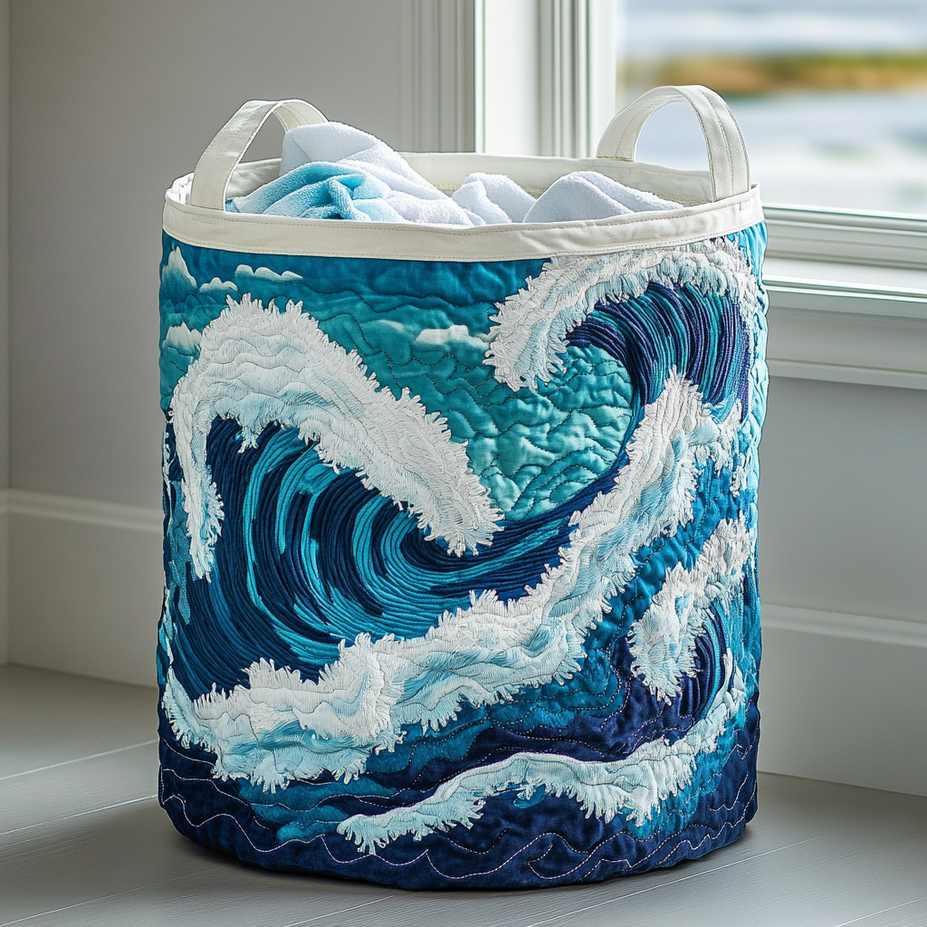 Vasketøjskurv – Ocean Wave