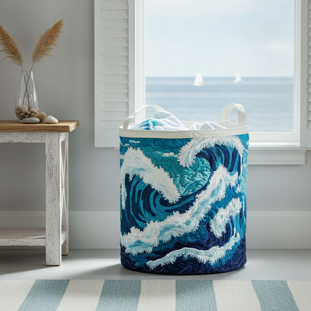 Vasketøjskurv – Ocean Wave