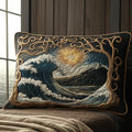 Quiltet Pudebetræk – Ocean Waves