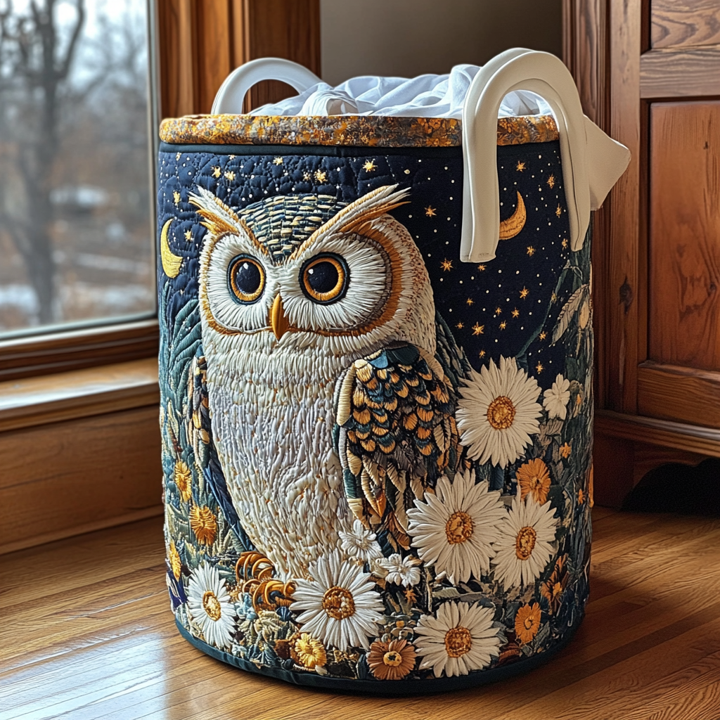Vasketøjskurv – Owl Night