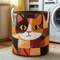 Vasketøjskurv – Patchy Cat