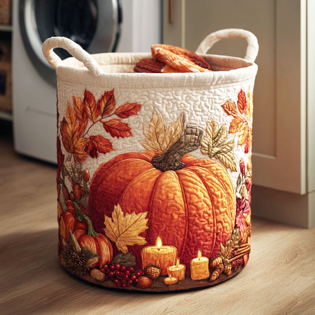 Vasketøjskurv – Pumpkin Harvest