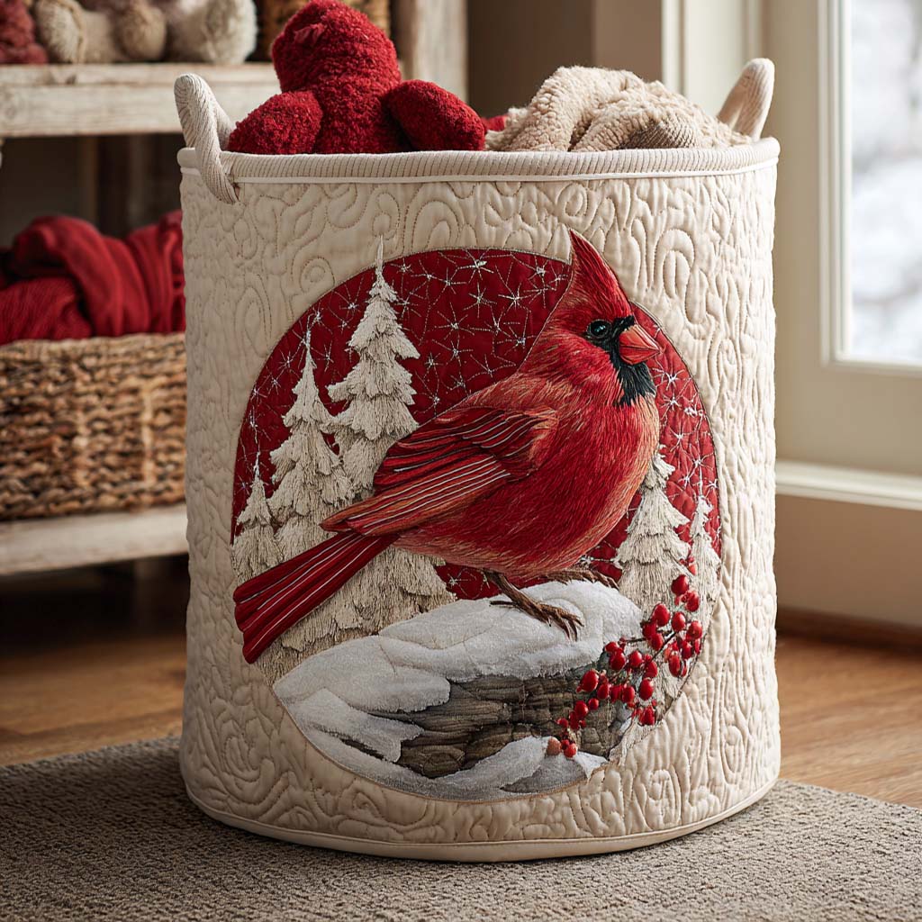Vasketøjskurv – Red Cardinal