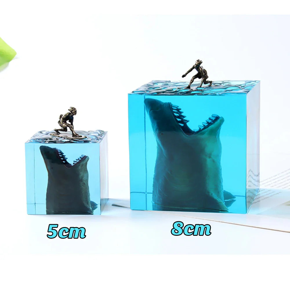 Resin Bordlampe – Light Cube ｜5cm 8cm