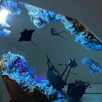Resin Bordlampe – Beautiful Seabed