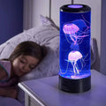 Resin Bordlampe – Jellyfish Night Light