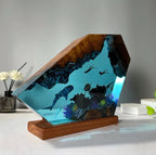 Resin Bordlampe – Light Seabed