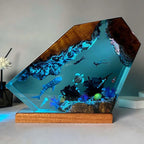 Resin Bordlampe – Light Seabed