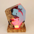 Resin Bordlampe – Whale Shark