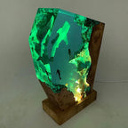 Resin Bordlampe – Whale Shark