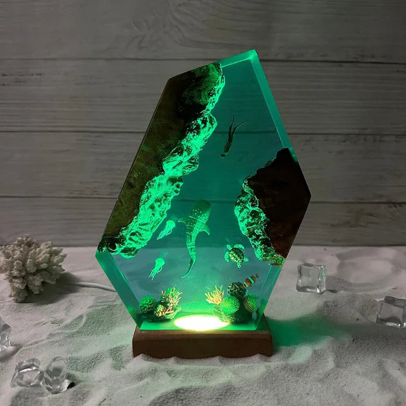Resin Bordlampe – OceanGroove