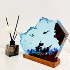Resin Bordlampe – Fish Night Light