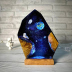 Resin Bordlampe – Moon