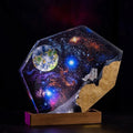 Resin Bordlampe – Moon