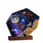 Resin Bordlampe – Moon