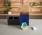 Resin Bordlampe – Ocean Creatures Cube