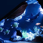 Resin Bordlampe – Orca Seabed
