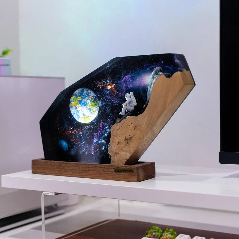 Resin Bordlampe