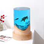Resin Bordlampe – Sea Turtle ／ Whale Shark