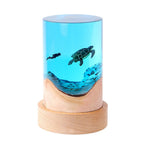 Resin Bordlampe – Sea Turtle ／ Whale Shark