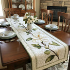 Quiltet Bordløber – Rustic Magnolia