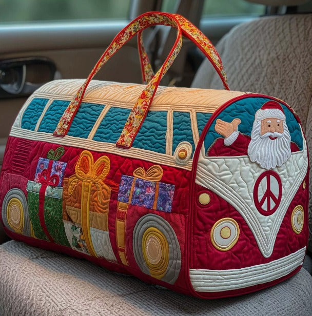 Quiltet Totetaske – Retro Style