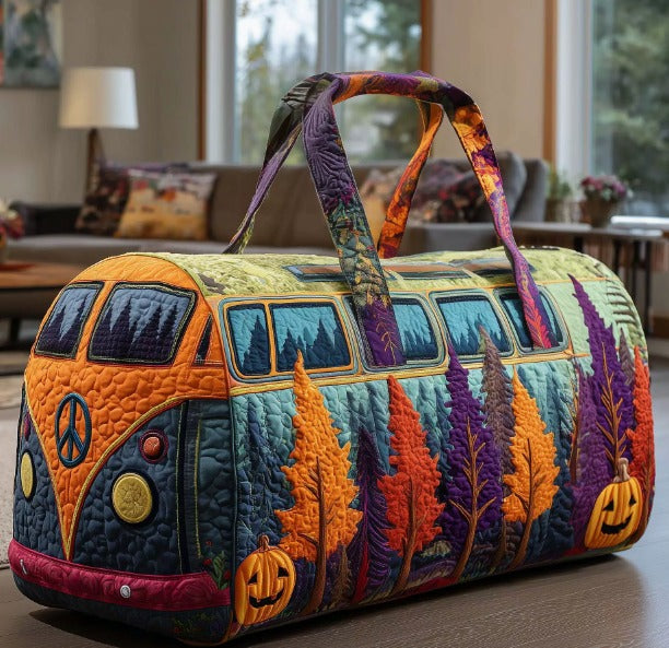 Quiltet Rejsetaske – Bohemian Style