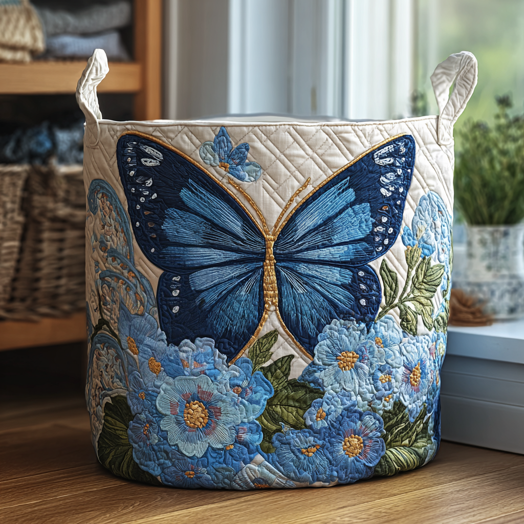 Vasketøjskurv – Serene Flutter
