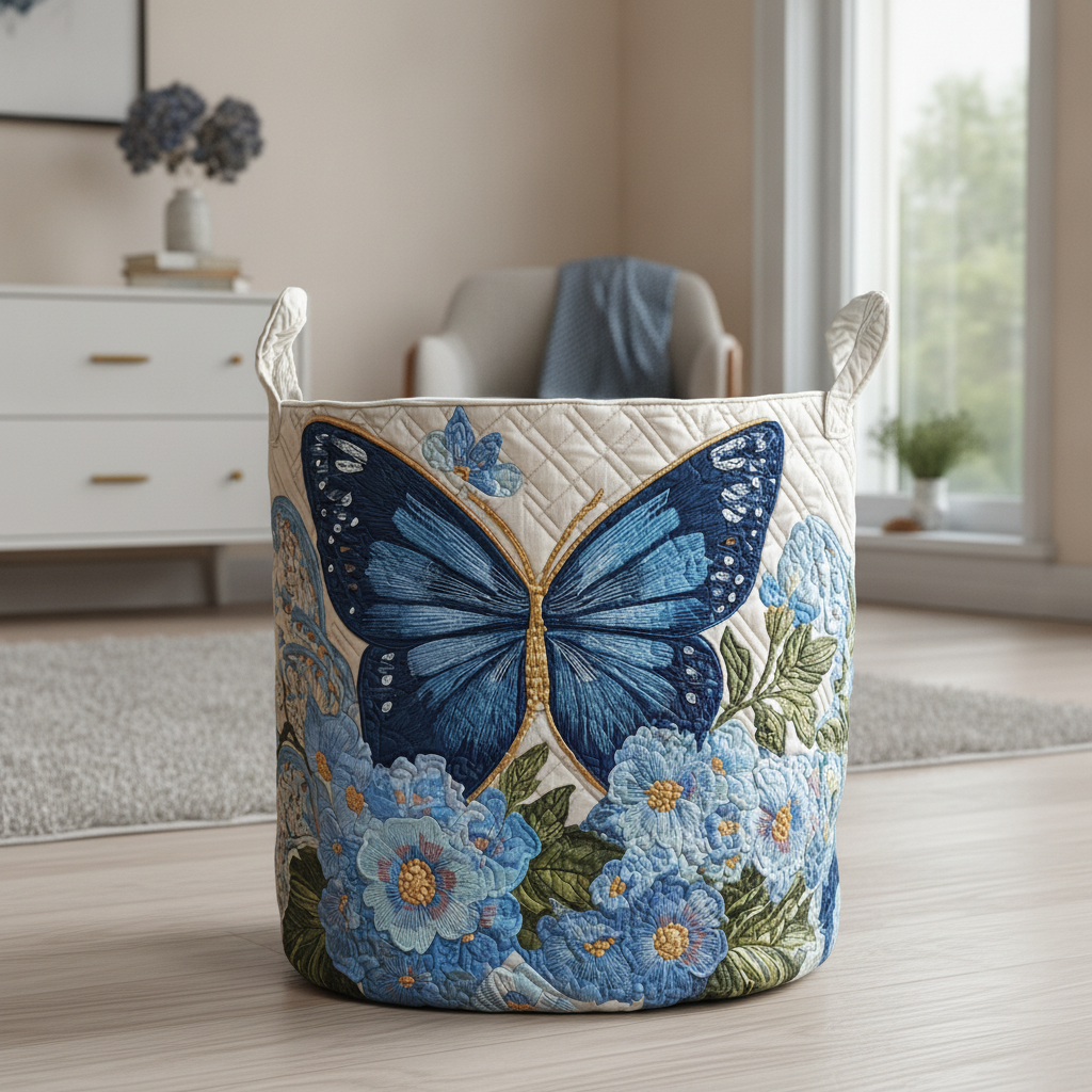 Vasketøjskurv – Serene Flutter