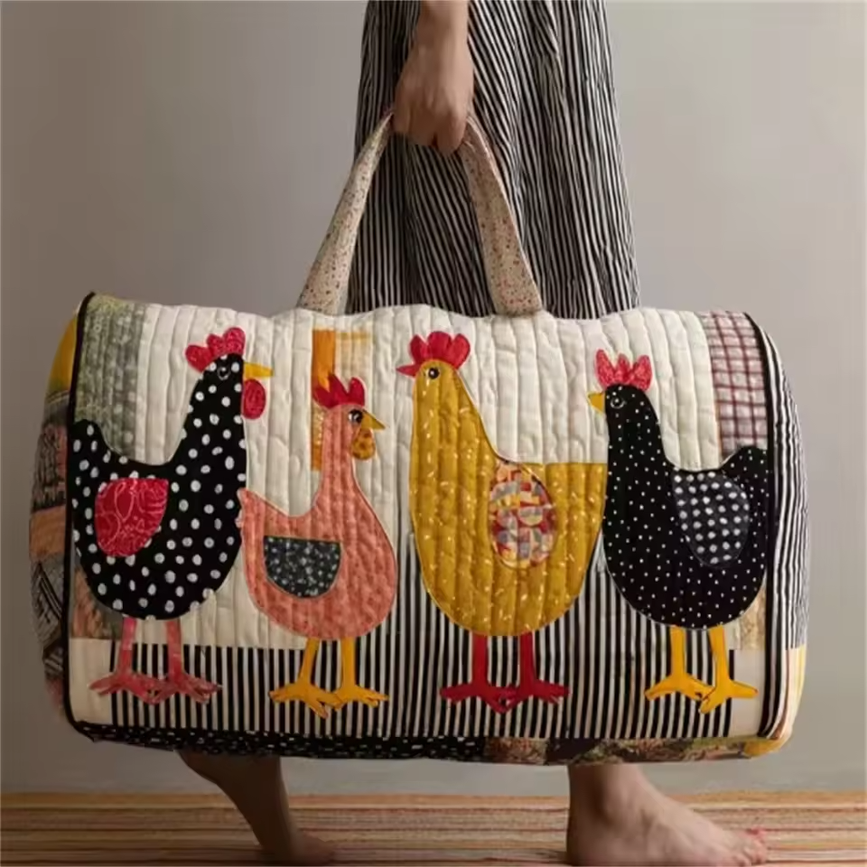 Harlow | Quiltet Rejsetaske