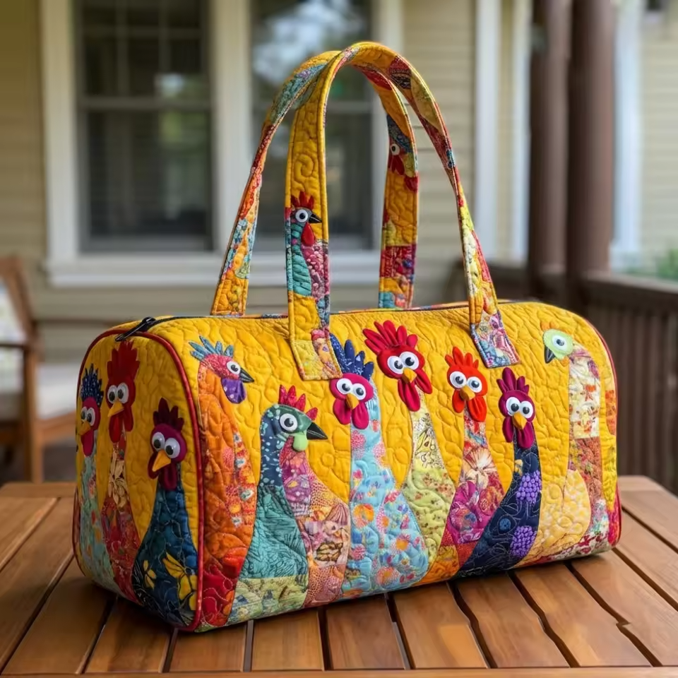 Celine | Quiltet Rejsetaske