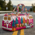Clementine | Quiltet Rejsetaske