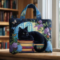 Håndlavet Totetaske – Black Cat Books