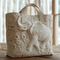 Håndlavet Totetaske – Elephant