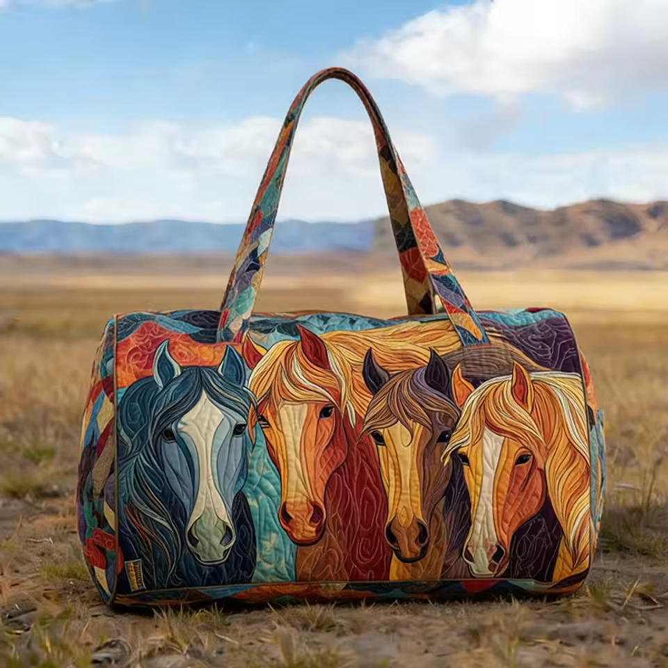 Bernice | Quiltet Rejsetaske